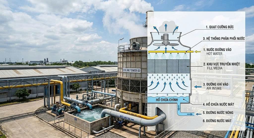 Tháp giải nhiệt nước cooling tower — giải pháp làm mát hiệu quả cho hệ thống vận hành 3 z7848696296974 3d97d1fbfbee20d1465b71532457478e 1
