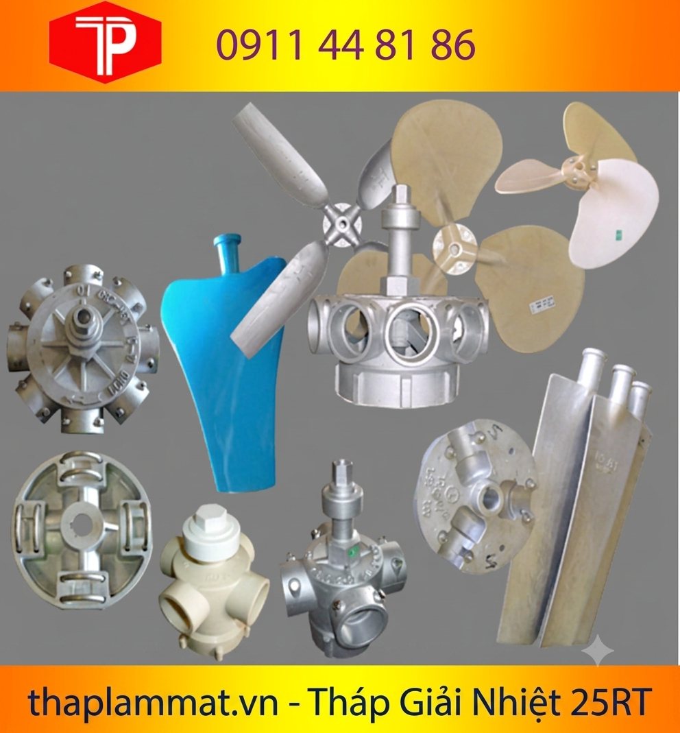 LINH KIỆN THÁP GIẢI NHIỆT: DANH MỤC THIẾT BỊ QUAN TRỌNG VÀ KINH NGHIỆM THAY THẾ CHO HỆ THỐNG CÔNG NGHIỆP 1 Gemini Generated Image 81b9k181b9k181b9 11zon